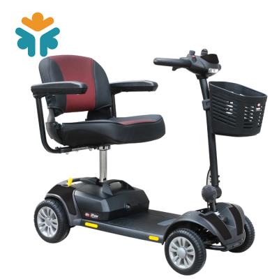 China Four Wheel Elderly Care Products Medical Disabled Mobility Scooter For Seniors 190*54/215*70mm for sale