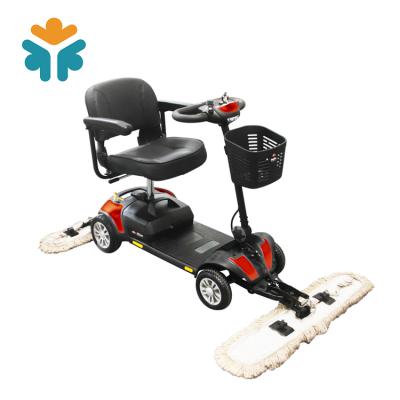 China Other Four Wheels Electric Sweeper Mobility Cleaning Scooter With Broom for sale