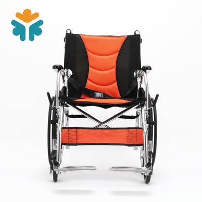 China Hospital Furniture Light Weight Cheap Medical Wheelchair For The Elderly 1000*650*860mm for sale