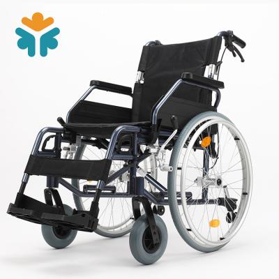 China User Friendly Transport Light Weight Manual Adult Folding Aluminum Wheelchair 1020*640*980mm for sale