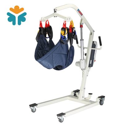 China Hospital Rehabilitation Device Mobile Electric Medical Manual Patient Slings Lift 60-80 Times for sale