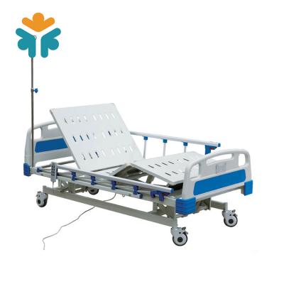 China Automatic Triple Function Hospital Bed Medical Care ICU Portable Hospital Bed For Patient for sale