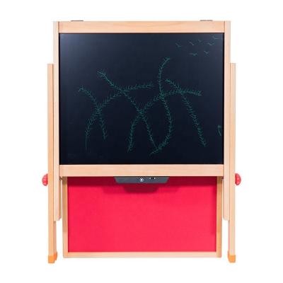 China DIY Paint Blackboard Toy Drawing Wooden Whiteboard Wood Kids Painting for sale