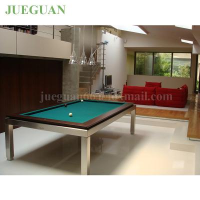 China Combo Carom Table Game Table 6ft Carom Pool Pool Table With Metal Stainless Steel Frame for sale