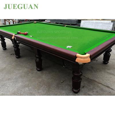 China Leather + Cotton 10ft Net Modern Pool Table for sale