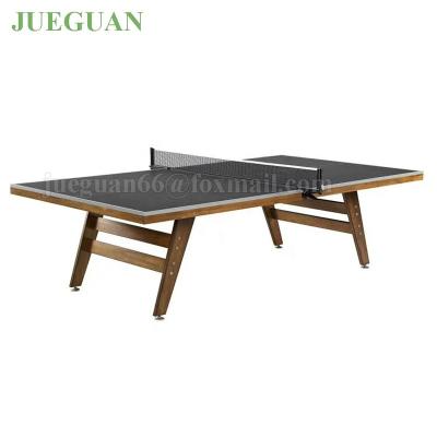 China OAk+MDF 2 in 1 oak hardwood table tennis table tennis table for sale for sale