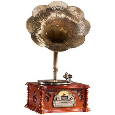 China 40HZ-20khz Vinyl Turntable Record Player Phonographs Gramophon Player with USB 3-Speed ​​Wireless Player for sale