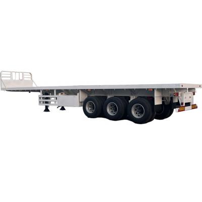 China Truck Trailer 40 Ft 45ft Truck 53ft Extendable Flatbed Container Twist Lock 4 Axle Semi Trailer For Sale Philippines for sale