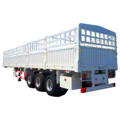 China Chinese Heavy Loading Chassis Container Truck Trailer 20 Feet 40 Feet 50 Ton Flat Bed Semi Flat Bed Trailer For Sale for sale