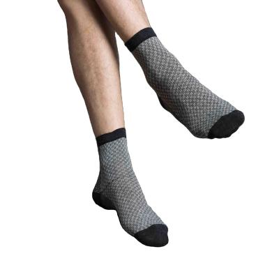 China Wholesale new arrivals deodorize cotton crew black men dress business socks for sale