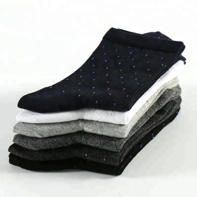 China China Wholesale Stock lot Made in China Gentlemen Hosiery Dress Men Spotty Socks for sale