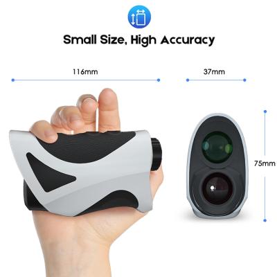 China Excellent Appearance 1500 Smart Hand Feeling High Precision Hunting Laser Range Finder Golf 116 * 75* 37mm for sale