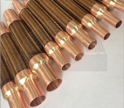 China High Quality Refrigeration Parts Bellow Refrigeration Tube 1-3/8 Vibration Damping Copper Shock Absorber for sale