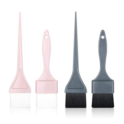 China Plastic Balayage Hair Coloring Set Brush DIY Hair Dye Set Brush To Accent Colored Soft Hairs for sale