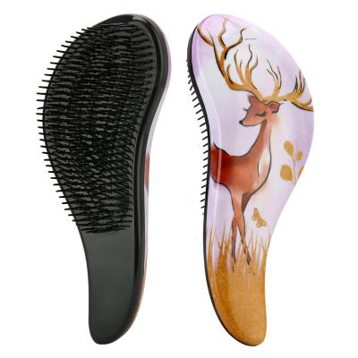 China Home Detangling Brush for Adults and Children Hair Detangler Hair Brush for Natural, Curly, Straight, Wet or Dry Hair for sale