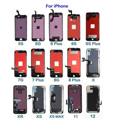 China Replacement lcd screen for iphone X XS XR XS max, lcd screen display for iphone 11 max lcd pro 12 max the pro for iphone for sale