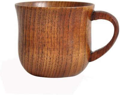 China Sustainable Wooden Coffee Mug Wooden Tea Drinking Cup Coffee Mug Wooden Mug for sale