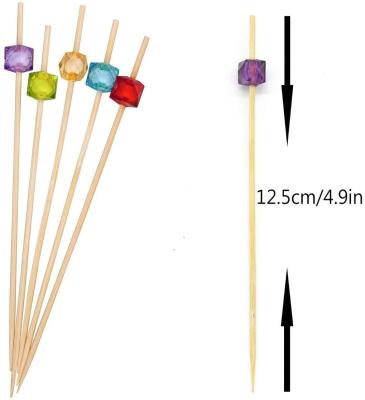 China Disposable Bamboo Toothpicks Cocktail Picks 4.7