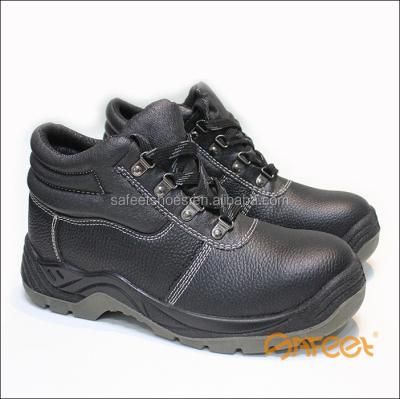 China Guangzhou Oil Water Resistant S1P Industrial Working Men's Steel Toe Cap Steel Toe Safety Boots And Work Shoes For Protection SA-1225 for sale