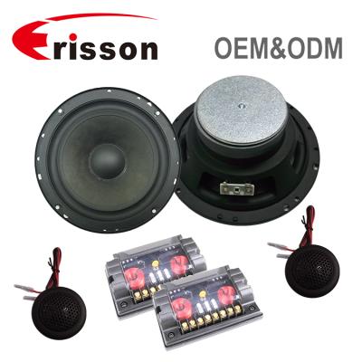 China Best OEM 6.5 Inch 40w Aluminum Two Way Car Component Speaker System For Cars for sale