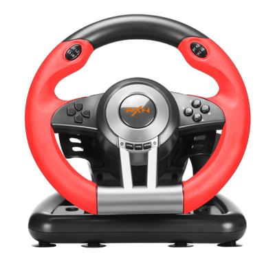 China Game Wheel Dual Steering PXN V3II Vibration Gaming Steering Wheel with Clutch and Pedals for xbox series x, ps3, ps4 for sale