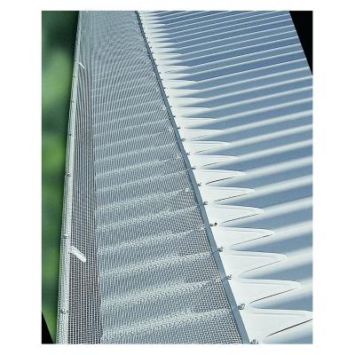 China Plain Weave Sheet Gutter Guard Metal Tree Guards Gutter Guard Mesh Galvanized 12meshX0.45mm for sale