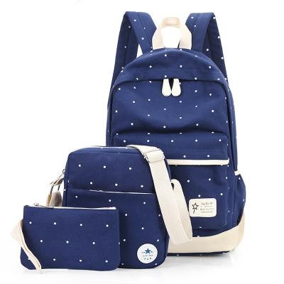 China 2022 Wholesale Popular School Backpack Outdoor School Bag Waterproof Backpack 3 Pcs In 1 Bookbag Set Casual Mochilas for sale