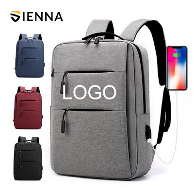 China With Traveling USB Charging Men Women USB 15.6 Inch Laptop Backpack Business Backbag With USB for sale