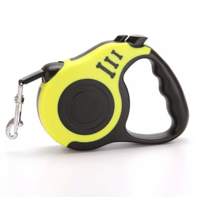 China Wholesale Viable Customize Logo Adjustable Collars Dog Accessories Automatic Lead Strap Retractable Pet Dog Leash for sale