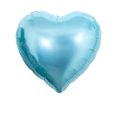 China Environmentally Friendly 5 Inch Mini Chrome Metallic Color Heart Shape Happy Birthday Valentines  Foil Balloons In Bulk for sale