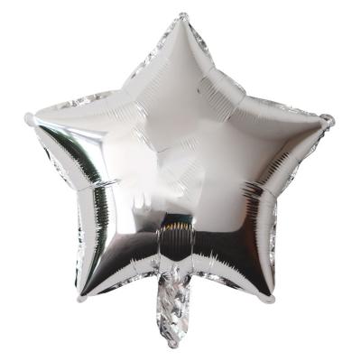 China Environmentally Friendly Birthday Wedding Valentine's Day Party Ballon Decoration 10 Inch Foil Star Balloons for sale