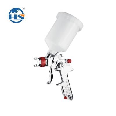 China Gravity 600ml H-827 America-popular HVLP Paint Spray Gun Manually Spray Gun for sale