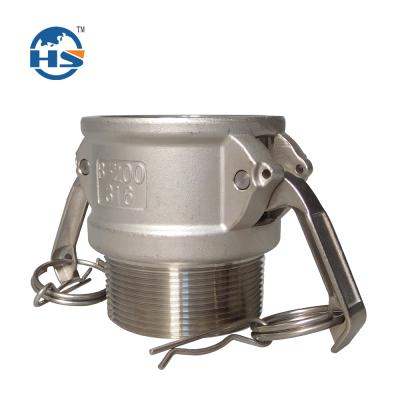 China Type B Camlock Pipe Stainless Steel Stainless Steel Coupling Fittings for sale