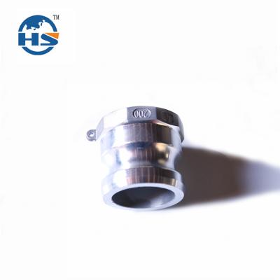 China Connect Aluminum Pipes Pipes Tubes BSP NNP Thread Type A Camlock Coupling for sale