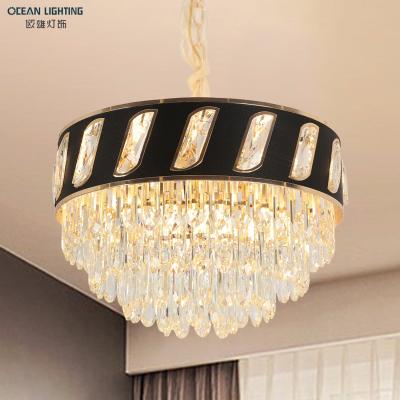 China Luxury Crystal Chandelier Light Modern Chandelier Modern Crystal Pendant Ceiling Lamp for sale