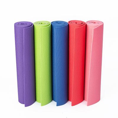 China Non-slip Chinese Best Quality Skid Prevention PVC High Density Yoga Mat for sale