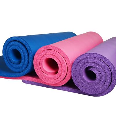 China 2020 China Special Sale 100% Natural Rubber NBR Non Slip Yoga Mat for sale