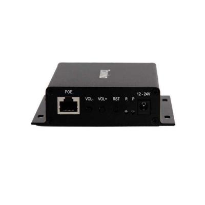 China 15W Metal IP Paging Adapter VOIP SUP Gateway Accessories POE PA System Public Announcement School SUP BOX for sale