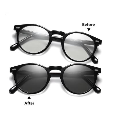 China Fashion Sunglasses Fashion Frame TR90 Sunglasses Polarized Photochromic Lens for sale