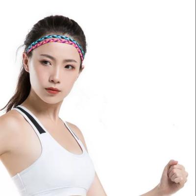 China Sports Headbands Non-slip Elastic Hair Bands for Women and Men for sale