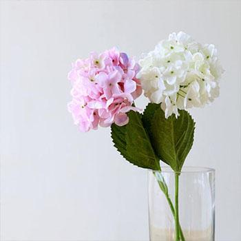 China Wholesale silk hydrangea artificial flower touch hydrangea artificial flower hydrangea true for flower arranging for sale