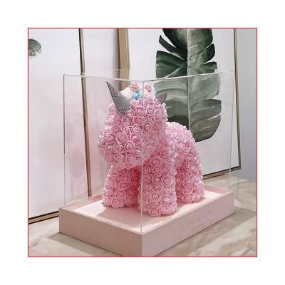 China Gift China Factory Hot Sales High Quality Foam Rose Bear For Gift for sale