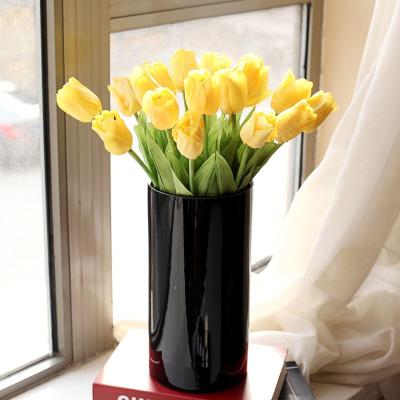 China Artificial Tulip Touch Flower Artificial Flowers Wedding Decoration Home Decoration Real Homes Garden Decoration for sale