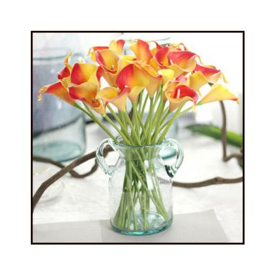 China Calla flower for wedding decoration factory wholesale real touch PU artificial calla lilies for deco wedding home deco for sale