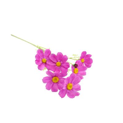 China Artificial-flower chrysanthemum flower wall backdrop hanging chrysanthemum for sale