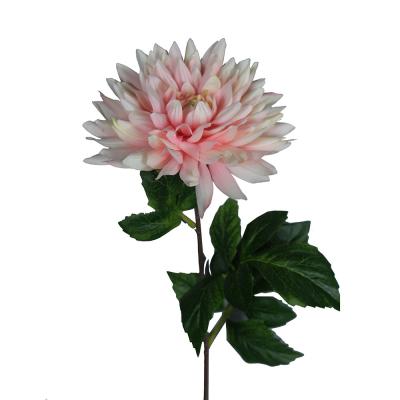 China Wholesale Cheap Single Silk Dahlia Artificial Flower Flower For Party Home Decoration for sale