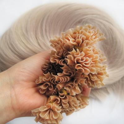 China Wholesale Double Drawn Silky Straight U Wave Factory Direct Sales Remy Keratin Tip Nail Hair Extension for sale