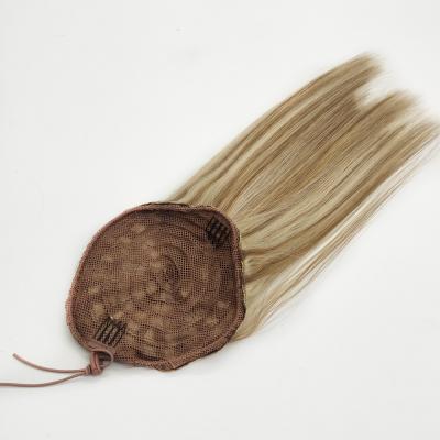 China Silky Straight Wave Factory Wholesale Drawstring Ponytail Piano Color Hair Extensions for sale