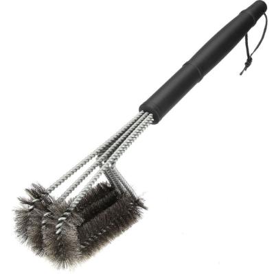 China Easily Cleaned Hot Selling Amazon Grill Brush Stainless Steel BBQ Grill Cleaner for sale