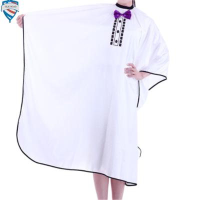 China Custom Logo Hairdressing Cape Haircut Barber Cape 53464 Waterproof Hairdresser Barber Salon for sale